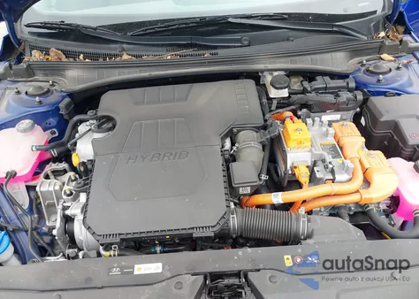 2023 Hyundai Elantra Hybrid Blue z USA, uszkodzony, nr VIN KMHLM4AJ4PU086380